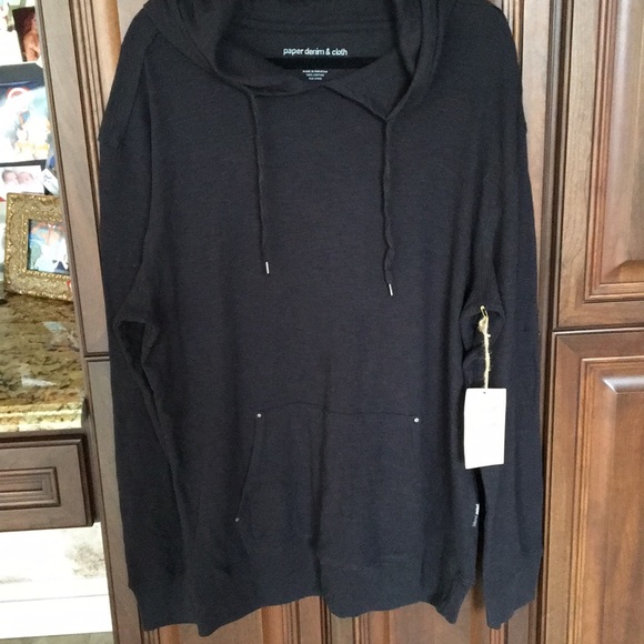 paper denim and cloth hoodie